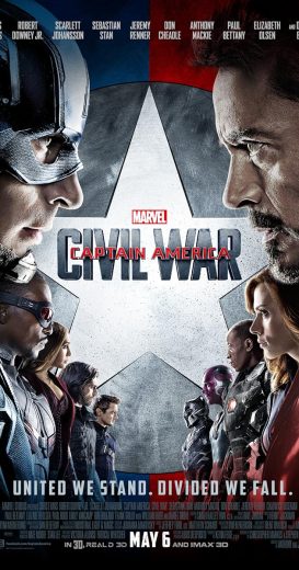 فيلم Captain America: Civil War 2016 مترجم اون لاين